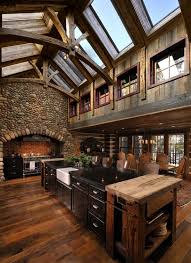 We want you to observe and find out the best ideas of cabin kitchen designs showing rustic style that will be a real comeback for kitchen decoration world. 53 Sensationally Rustic Kitchens In Mountain Homes