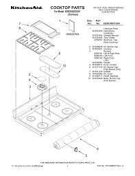 kitchenaid cooktop kdrs505xss01 user