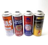 Tin Aerosol Cans Butane Gas Cartridge 220g Bote De Gas Butano