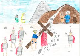 Stations of the cross, a series of 14 pictures or carvings portraying events in the passion of christ, from his condemnation by pontius pilate to his entombment. Pope Francis Will Use Reflections And Drawings From Kids For This Year S Stations Of The Cross America Magazine