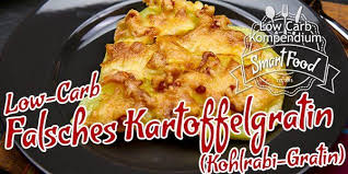 Falsches Kartoffelgratin Low Carb Kohlrabi Gratin Saftig Knusprig Kohlrabi Gratin Kartoffelgratin Rezepte
