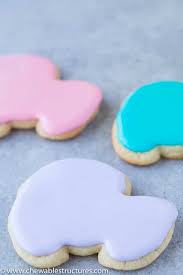 Sugar Cookie Icing With 3 Ingredients Chewable Structures Recipe Sugar Cookie Icing Recipe Cookie Icing Recipe Flooding Cookies