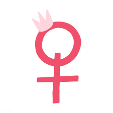 Pink Female Gender Symbol Vector Free Image By Rawpixel Com Aum Protest Art Feminist Art Girl Symbol