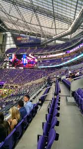 Minnesota Vikings Club Seating At U S Bank Stadium