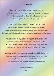 It was first identified in december 2019 in wuhan,. Nhs Thank You Letters