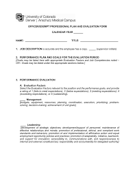 Employee satisfaction surveys are done in firms of various sizes, from startups to corporations. Officer Exempt Professional Plan And Evaluation Form Calendar Year Name
