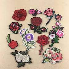 Flowers are beautiful creations of nature. 2017 New Patches 10 Pcs Beautiful Flowers Embroidered Emblem Patches Iron On Motif Applique Fabric Cloth Embroidery Accessory Accessories Swimming Accessories Scarfcloth Nappie Aliexpress