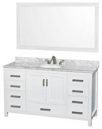 5 foot bathroom vanity single sink