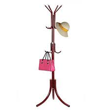 Htth Standing Entryway Coat Rack Hat Hanger Holder 12 Hooks For Jacket Umbrella Tree Stand Metal Coat Hanger Home Decor Wine For Sale Metal Coat Hangers Entryway Coat Rack Hanger Home