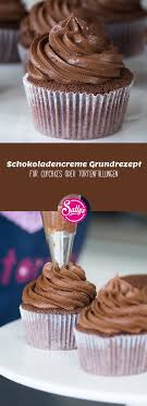 Schokoladencreme Grundrezept Fur Cupcakes Oder Tortenfullungen Schokoladencreme Schokocreme Fur Torte Cupcakes