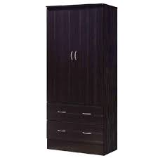 This heavy duty, 12 gauge uniform cabinet includes a full width shelf and wardrobe rod. 2 Door Wardrobe Closet Clothes Organizer Storage Cabinet 2 Drawers Hanging Rod Armoires Wardrobes Home Garden Worldenergy Ae