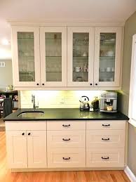 ikea wet bar with sink white in