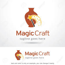 Creative craft logo design free. Magic Craft Logo Template Design Vector Royalty Free Cliparts Vectors And Stock Illustration Image 72950846