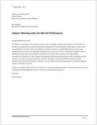 Warning letters are written in order to warn an employee for his or her unethical behavior or bad performance. 17 Employee Warning Letter Templates Word Excel Templates