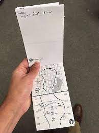 Usga conforming size 4 x 6.5. 8 Golf Yardage Books Blank Template Pga Tour Type New 35 99 Picclick