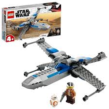 LEGO Star Wars Resistance X-Wing 75297 Poe Dameron Starfighter Building Toy  (60 Pieces)