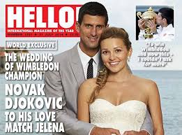 Novak djokovic is a professional tennis player who represents his country serbia in international tennis. Novak Djokovic Marries Pregnant Fiancee Jelena Ristic Days After Winning Wimbledon Opts For Full On Hello Splash The Independent The Independent