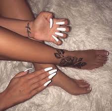 Unfortunately, classic neutral polishes can chip so easily. Self Care Long Nails Acrylics And Neutral Nails Image 6896876 On Favim Com