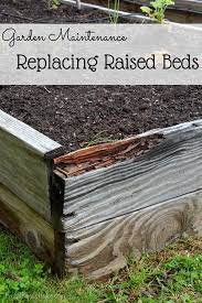 Rebuilding A Bed Garden Raised Beds Garden Beds Raised Garden Beds Garden Maintenance