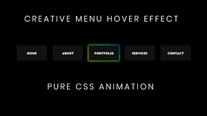 Creative Css Menu Hover Effect Css Web Design Hover