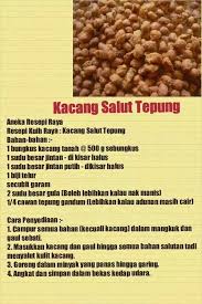 Kacang Salut Tepung Snack Chips Cookie Recipes Biscuit Recipe