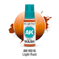 LIGHT RUST – ACRYLIC WASH