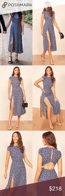 Sold Reformation Gavin Dress Vintage Floral Vintage Dresses Dresses Midi Length Dress