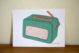 Roberts Radio Limited Edition Screen Print Art Print Hand Etsy Screen Printing Art Roberts Radio Screen Printing