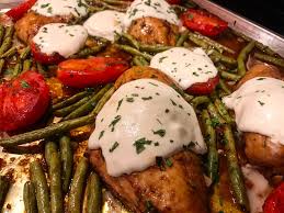 Remove chicken from pot with a slotted spoon. Italian Chicken Sheet Pan Supper A Pioneer Woman Recipe Uncustomary Housewife