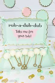 These tags come completely customized with babys name (or mommys name) and the shower date. Baby Shower Bath Bombs Detachable Shower Head