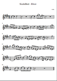 Violin traditional violin traditional violin free sheet music the singing bird. Elixir Sheet Music Pdf Sizzlebird