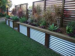 Image Result For Cheap Retaining Wall Ideas Fence Design Backyard Fences Backyard