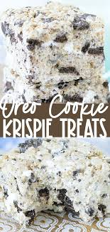Oreo Krispies In 2020 Chocolate Rice Crispy Treats Rice Krispy Treats Recipe Krispie Treats Recipe