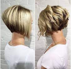 38 Super Cute Ways To Curl Your Bob Popular Haircuts For Women 2021 Hair Styles Short Hair Styles Stacked Hairstyles