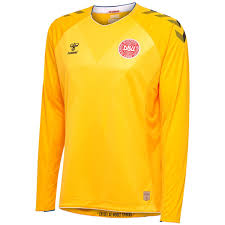 Zusammen mit allen betreuern und medizinern bildeten die dänen einen kreis. Danemark Fussball Torwart Trikot Home 2018 19 Hummel