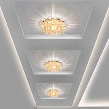 Light your life with the radiance and beauty of stylish foyer lighting. Modern Crystal Led Ceiling Lights Fixture Indoor Lamp Lamparas De Techo 5w Led Hallway Foyer Ceiling Lights Home Decor Ceiling Lights Aliexpress