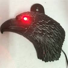 Black Eagle Head Red Eyes Horn Cover For Sidemount V Rod S With Red Led Light Ebay 500+ vectors, stock photos & psd files. usd