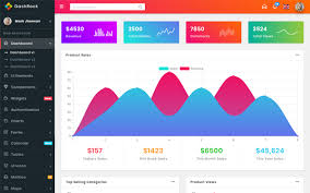 dashrock bootstrap 4 admin template