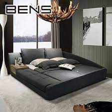 bens奔斯现代布艺床榻榻米床布床可拆洗双人床1 5米1 8米软床9233 my furniture furniture home