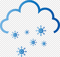 Ilustrasi vektor ramalan cuaca simbol warna langit bersalju. Simbol Peramalan Cuaca Simbol Cuaca Salju Biru Biru Awan Png Pngegg