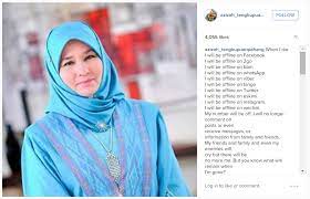 This week fahmi reza, a graphic artist, was arrested in malaysia for insulting the queen tunku azizah aminah maimunah iskandariah, by making a spotify police in the country claim reza had violated malaysia's sedition and communications laws as the playlist mocked the queen's instagram account. Ramai Terkesan Dengan Pesanan When I Die Tengku Puan Pahang