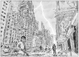 Made It To The City New Companion Well Companion One Of Them Wants Me Dead Thomas Is Still Missing Ter Skyline Drawing London England Skyline Noir Gallery