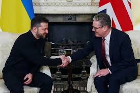 UK PM Starmer meets Ukrainian President Zelensky - Chinadaily.com.cn