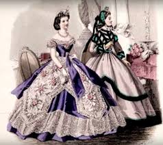 Severa, dressed for the photographer: Fashion Of 1760s 1860s And 1960s Collectible Dry Magazine