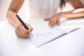 After your signature, but before their name, you would add no body answered the last question. Can You Deposit A Check For Someone Else Money Tamer