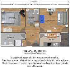 Ff E Furniture Fixtures And Equipment Design Of A 70m2 House In Berlin Germany 2020