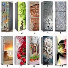 wholesale 3d modern colorful pattern selfadhesive dishwasher refrigerator freeze sticker kid s art fridge door cover wallpaper wish door stickers cover wallpaper fridge stickers