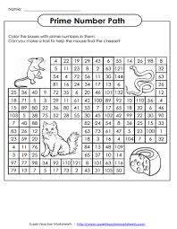 Prime Number Worksheets And Activities Prime And Composite Numbers Prime Numbers Worksheet Prime Numbers