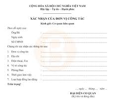 Mẫu giấy đi đường cho giáo viên. Máº«u Giáº¥y Xac Nháº­n Cong Tac Má»›i Nháº¥t Chuáº©n Nháº¥t