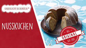 Nusskuchen Rezept Kinderleichte Becherkuche Youtube